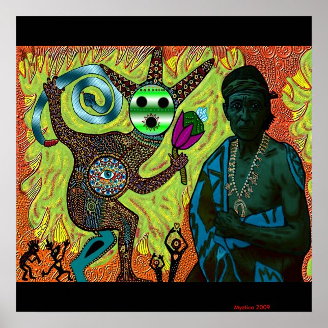 Peyote Healing (poster) Poster (Front)