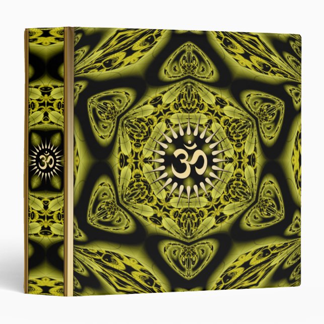 Peyote Love Aum Art Album Binder (Front/Spine)