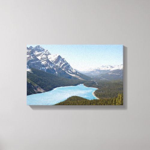 Peyto Lake _ Banff National Park Alberta Canada Canvas Print
