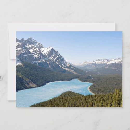 Peyto Lake _ Banff National Park Alberta Canada Invitation