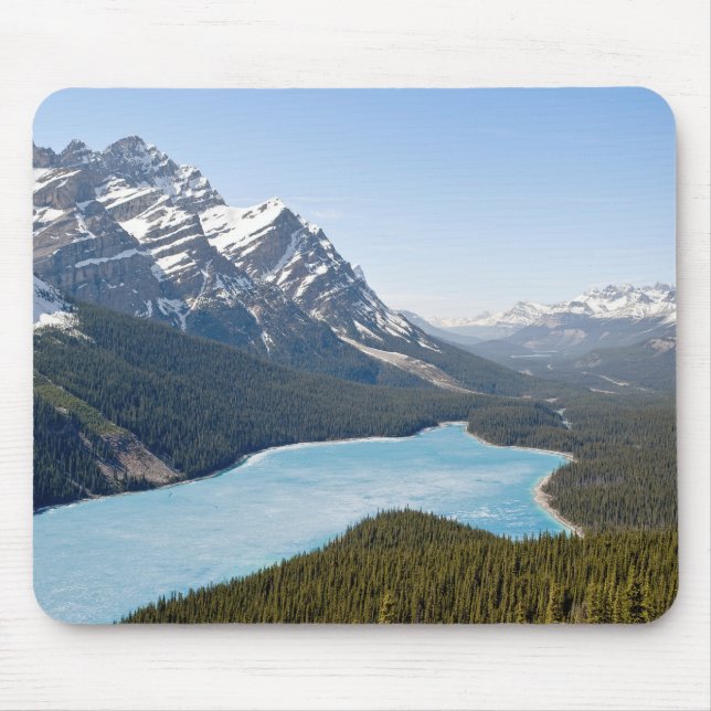 Peyto Lake - Banff National Park, Alberta, Canada Mouse Pad (Front)