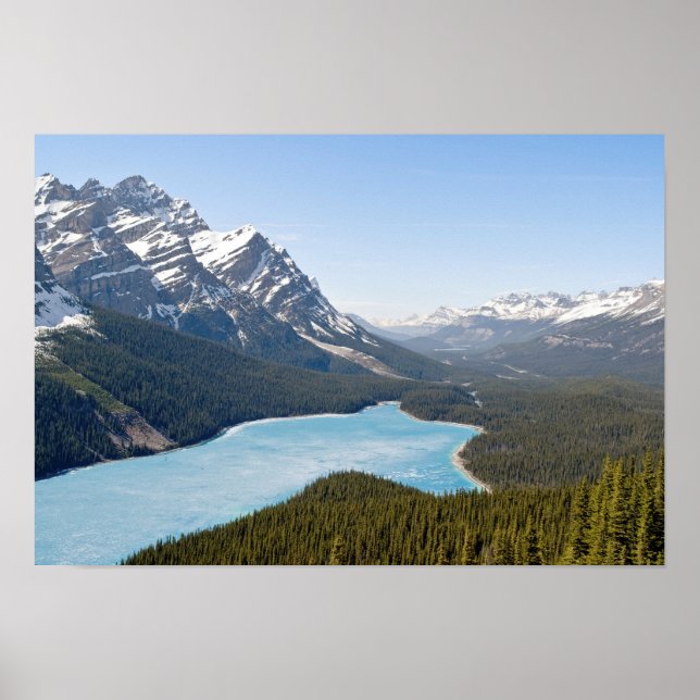 Peyto Lake - Banff National Park, Alberta, Canada Poster (Front)