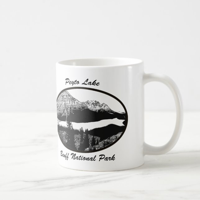 Peyto Lake Coffee Mug (Right)