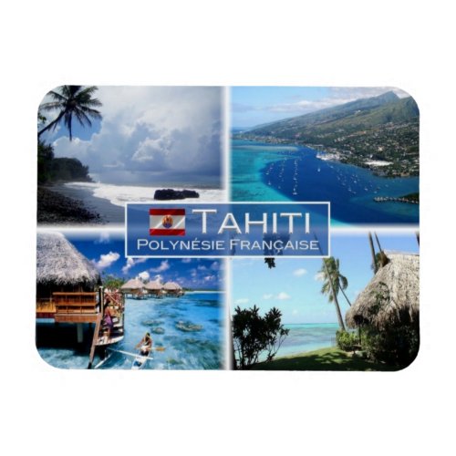PF French Polynesia _ Tahiti _ Magnet