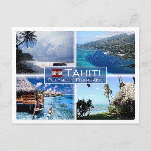 PF French Polynesia _ Tahiti _ Postcard