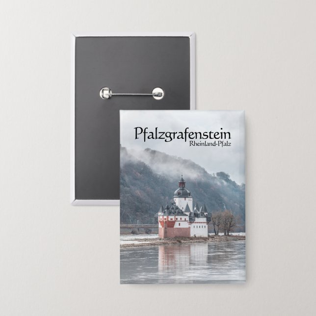 Pfalzgrafenstein Castle Button (Front/Back)