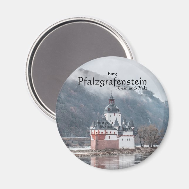 Pfalzgrafenstein Castle Germany Magnet (Front/Back)