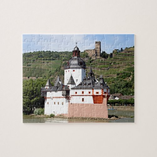 Pfalzgrafenstein Castle Rhine River Germany 3 Jigsaw Puzzle