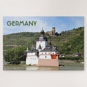 Pfalzgrafenstein Castle, Rhine River, Germany 3 Jigsaw Puzzle