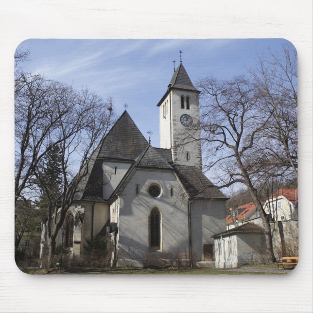 Pfarrkirche Sievering Mouse Pad (Front)