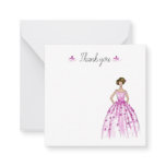 PFashion Pink Dress Note Card