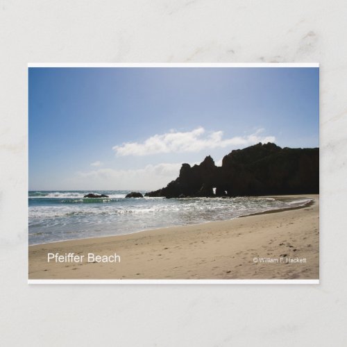 Pfeiffer Beach Big Sur California Products Postcard