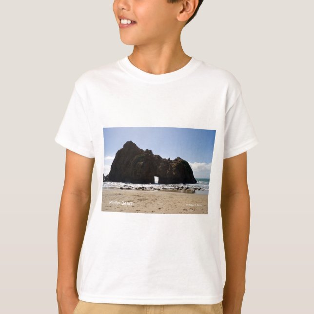 Pfeiffer Beach Big Sur California Products T-Shirt (Front)