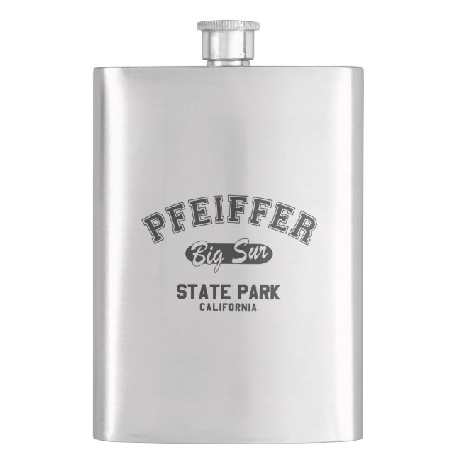 Pfeiffer Big Sur State Park, California Flask (Front)