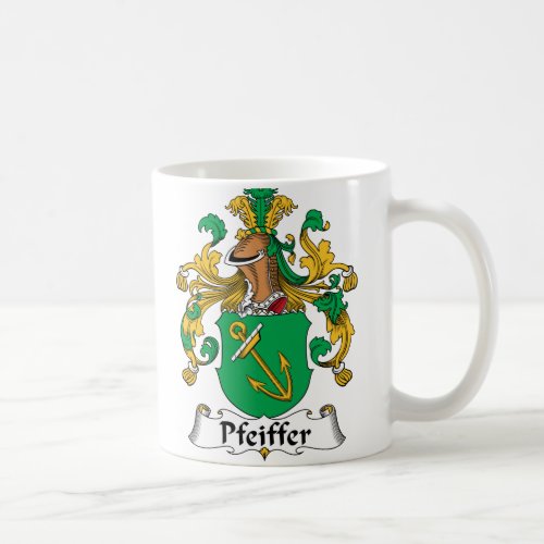Pfeiffer Family Crest Coffee Mug