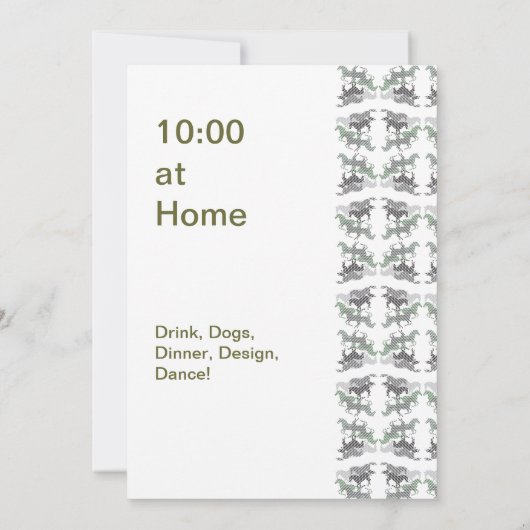 Pferde Muster liniert (Back)