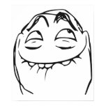 PFFTCH Laughing Rage Face Comic Meme Poster PFFTCH Laughing Rage Face Comic Meme Poster