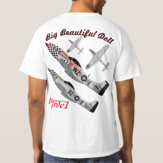 Pfive1 P-51 "Big Beautiful Doll 78th" T-Shirt