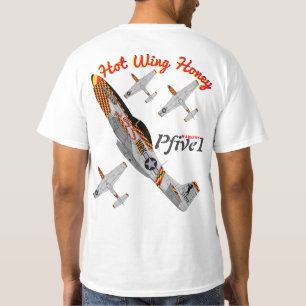 Pfive1 P-51 "Hot Wing Honey" T-Shirt
