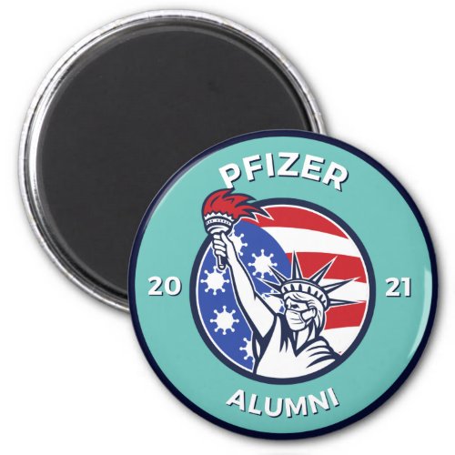 Pfizer Alumni 2021 Design Magnet