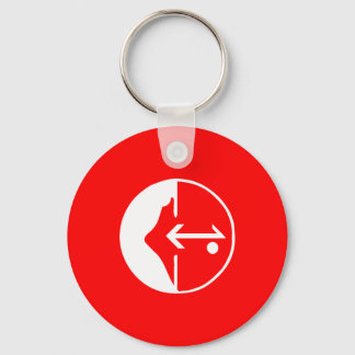 Pflp, Colombia Political flag Keychain