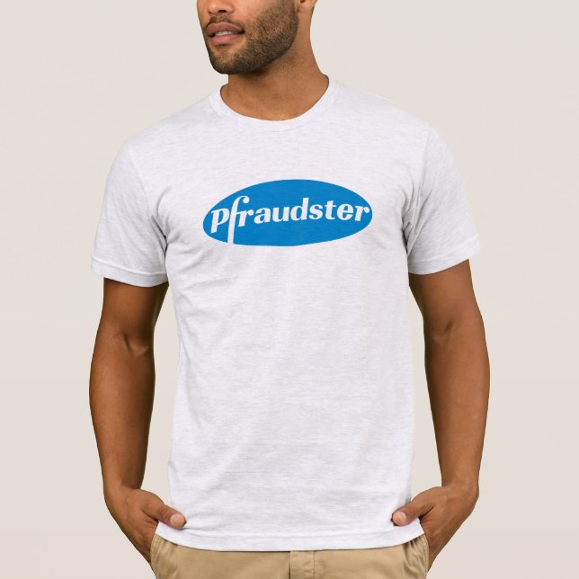 Pfraudster - Pfizer Logo Parody (Classic) Men's T-Shirt (Front)