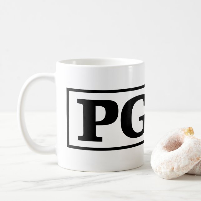 PG-13 COFFEE MUG (With Donut)