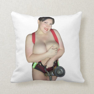 Pg-13 nozzle throw pillow