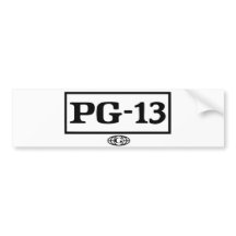 PG-13 Sticker