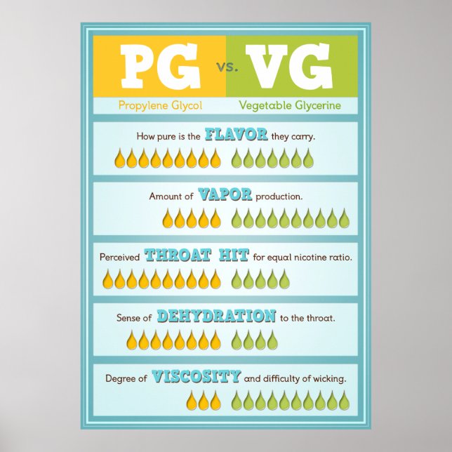 PG vs VG Infographic Poster (Front)