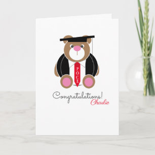 PGCE Post graduate teacher congratulations Card