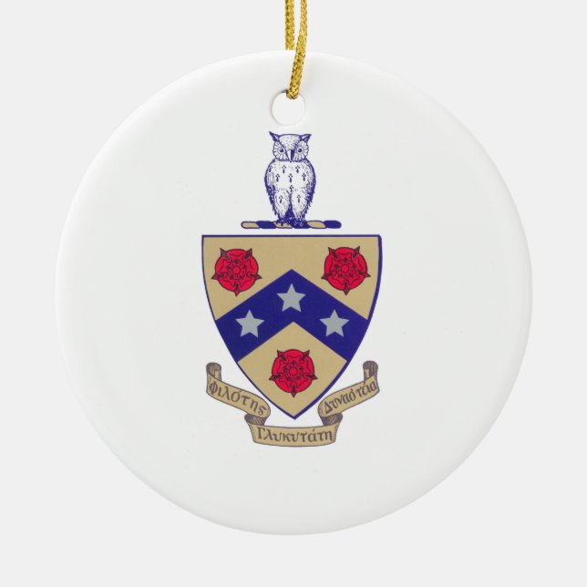 PGD Coat of Arms Ceramic Ornament (Front)