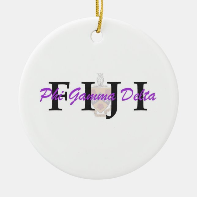 PGD FIJI CERAMIC ORNAMENT (Front)