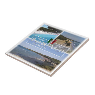 PGL005 BAIA DEI TURCHI, Apulia, Italy, Ceramic Tile