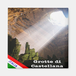 PGL034 GROTTE DI CASTELLANA, Apulia, Fridge Magnet