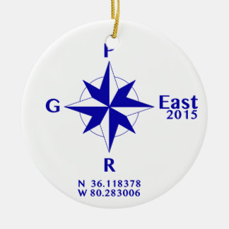 PGR East 2015 sun catcher Ceramic Ornament