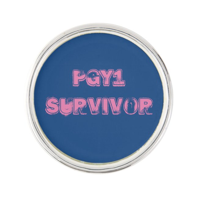 PGY1 Survivor Pin (Front)