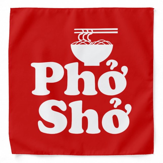 Phở Shở Bandana (Front)