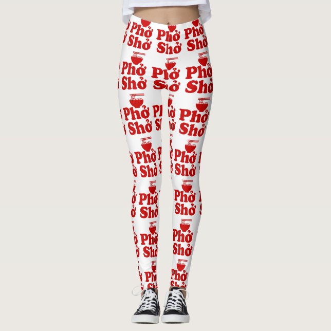 Phở Shở Leggings (Front)