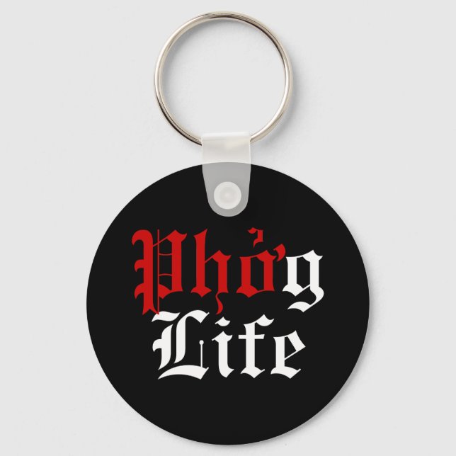 Phởg Life Keychain (Front)
