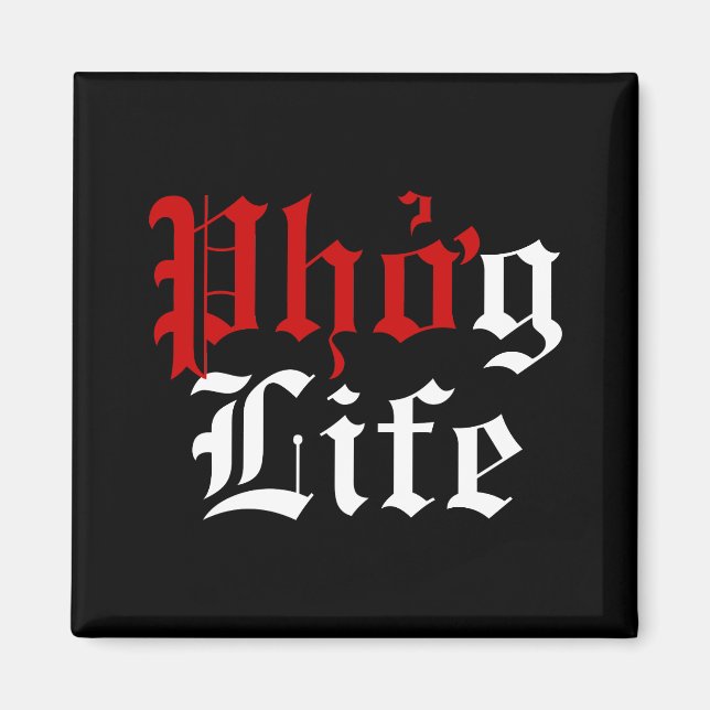 Phởg Life Magnet (Front)