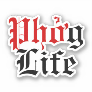 Phởg Life Sticker