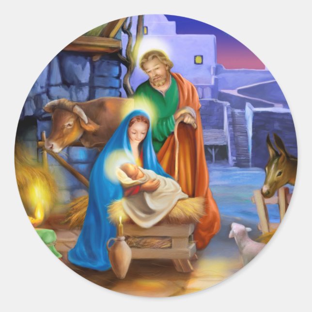 PH 8319.jpg Classic Round Sticker (Front)