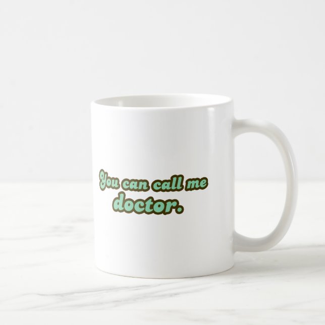 Ph.D. & Med School Graduation Gifts Coffee Mug (Right)