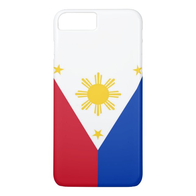 PH flag Iphone cover Apple iPhone 7 Plus, Barely (Back)
