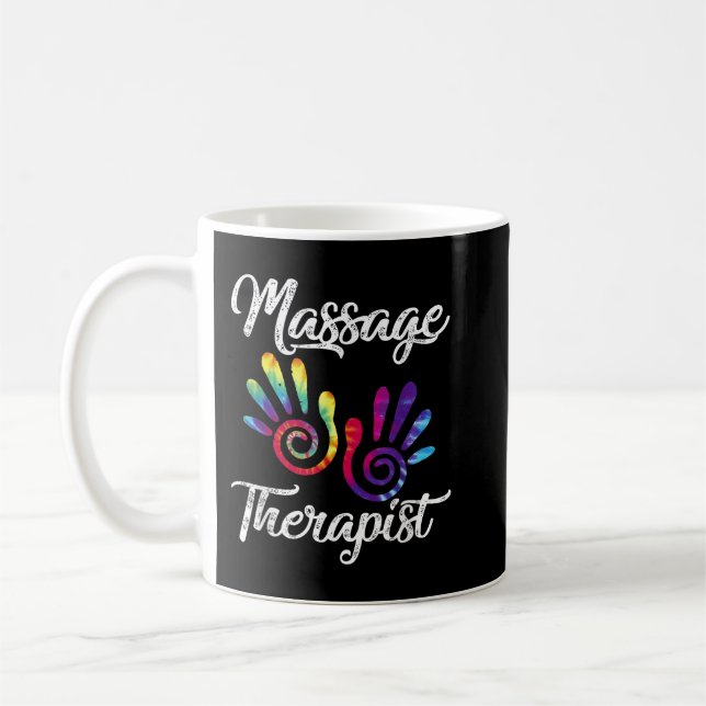 Ph Funny Massage Therapist Costume Hand Therapy  Coffee Mug (Left)