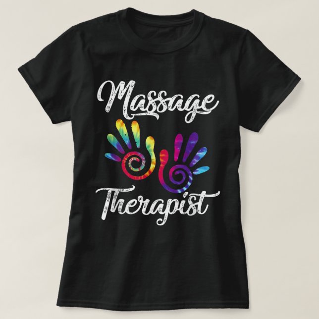 Ph Funny Massage Therapist Costume Hand Therapy  T-Shirt (Design Front)