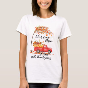 Ph Let Us Come Before Him with Thanksgiving Costum T-Shirt