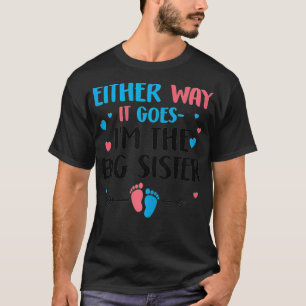 Ph New Big Sister Pregnancy Annoucement Costume Si T-Shirt