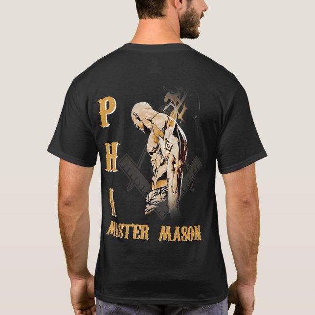 PHA MASTER MASON Christmas Premium T-Shirt (Back)